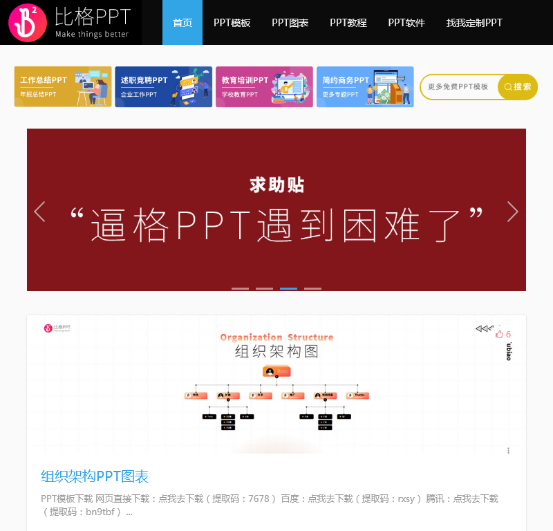 逼格PPT
