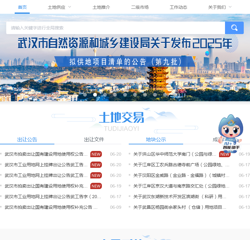 武汉土地市场网